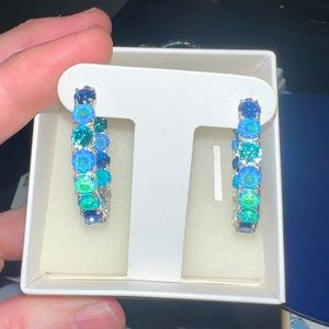 Bomb Party Jewel Candy The Wilhelmina Earrings Mystic Mint Dreams